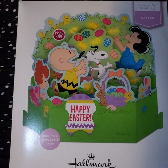 Hallmark Peanuts Easter Pop-Up Card - Picture 2 of 5